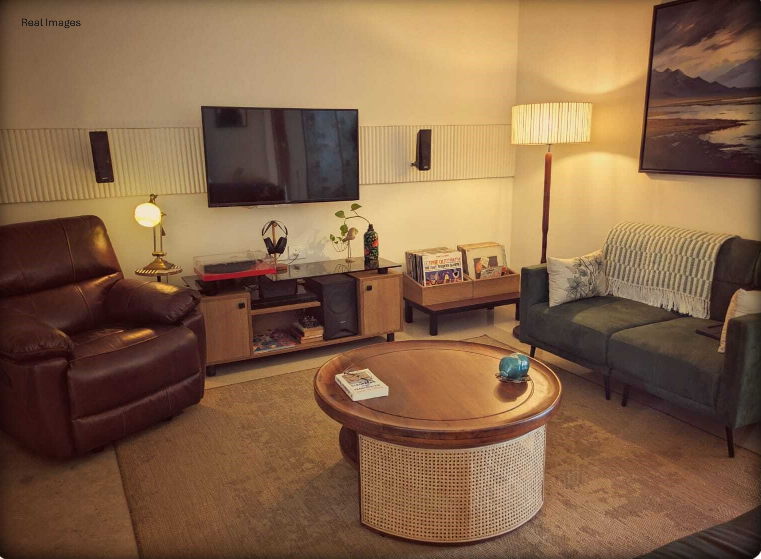 Pluto Solid Mango Wood Center Table | Coffee Table for Living Room