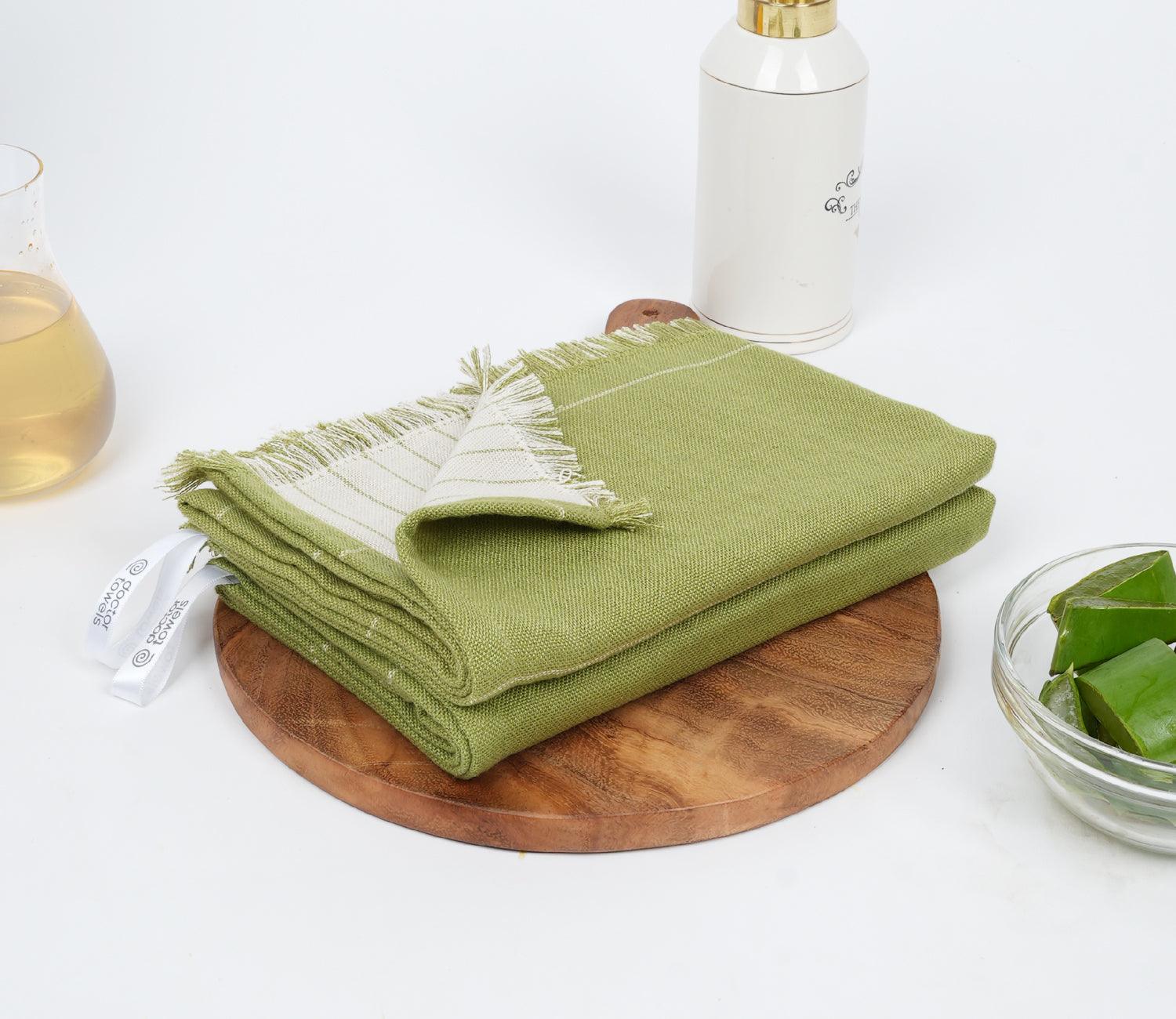 Aloevera Double Cloth Hand Towel Pack of 2