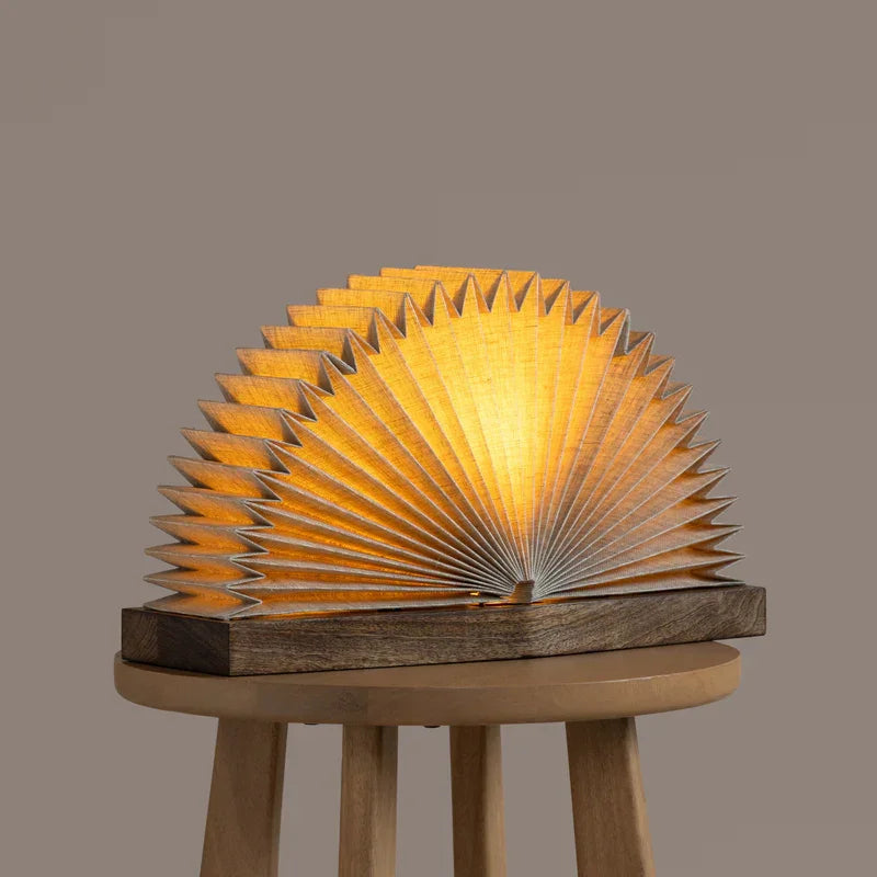 Linen Book Lampshade | Functional & Stylish Lamp for Study Tables and Workspaces