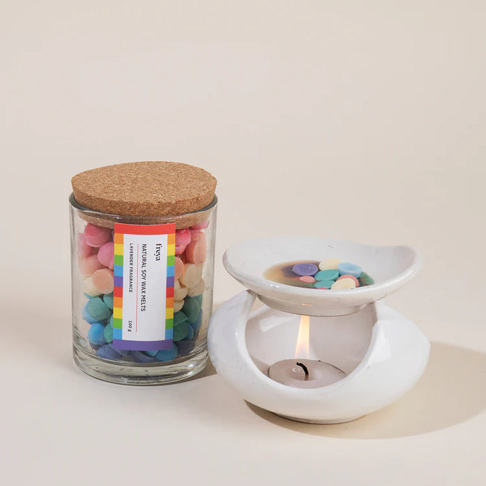 Wax Melt Burner With Wax Melts