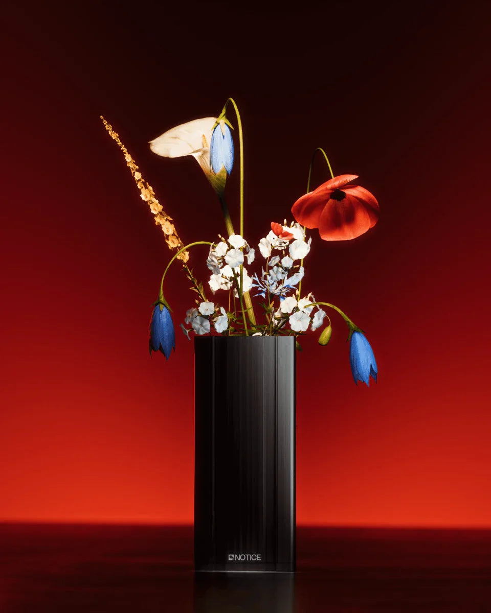 Extrusion Vase | Modern Flower Vase for Living Room Decor