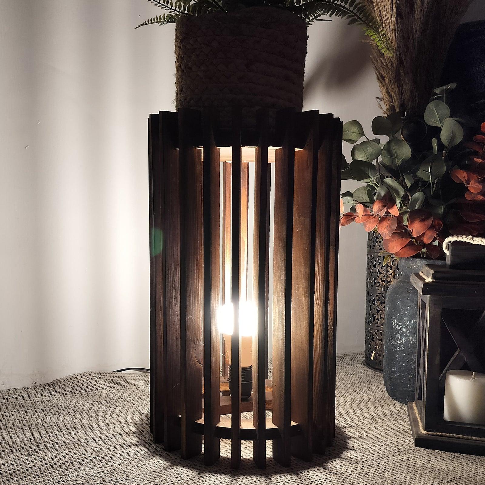 Ventus Sidekick Wooden Floor Lamp