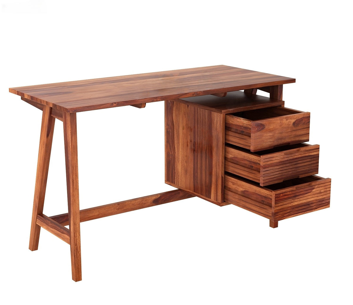 Neptune Desk | Sheesham Wood,