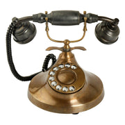 Brass Handcrafted Decorative Telephone
