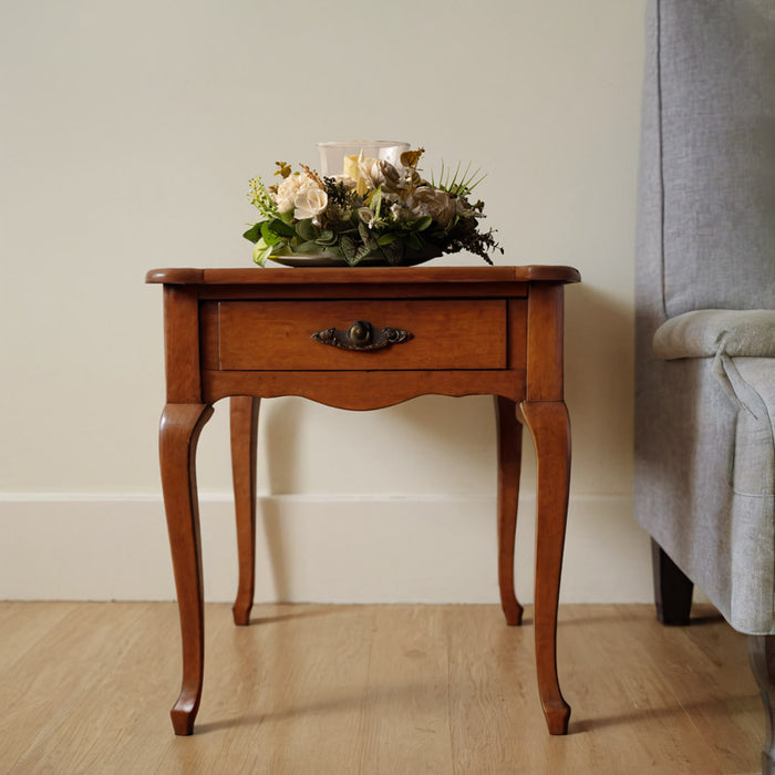 Elegant Melamine Tray & Glass Lantern with Solawoood Decor