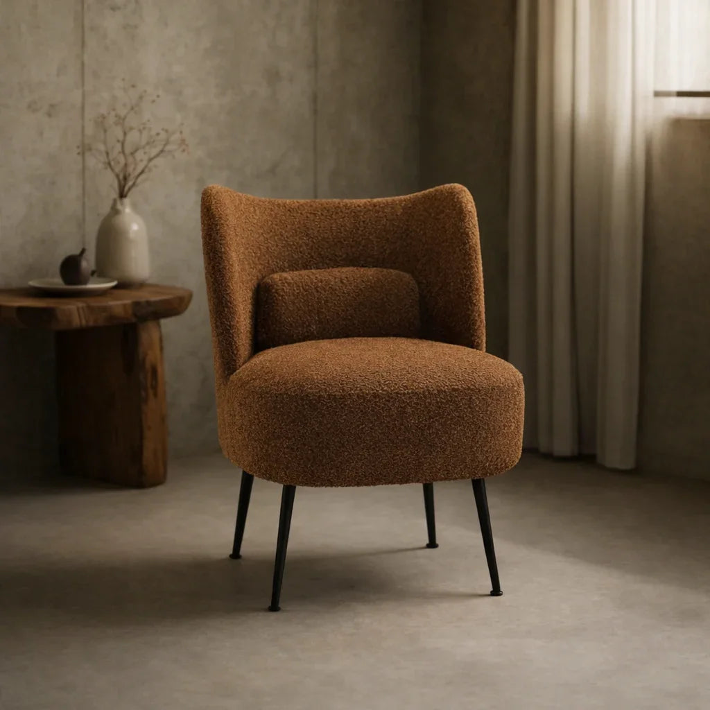 Collin Accent Chair | Wooden Frame