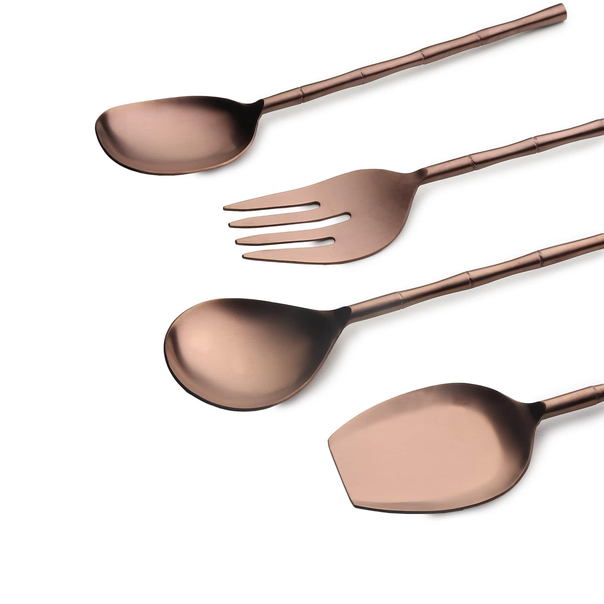 Bamboo Elegance Serving Set