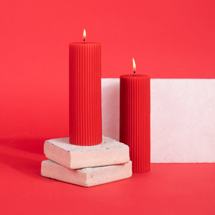 Pillar Candle Set of 2