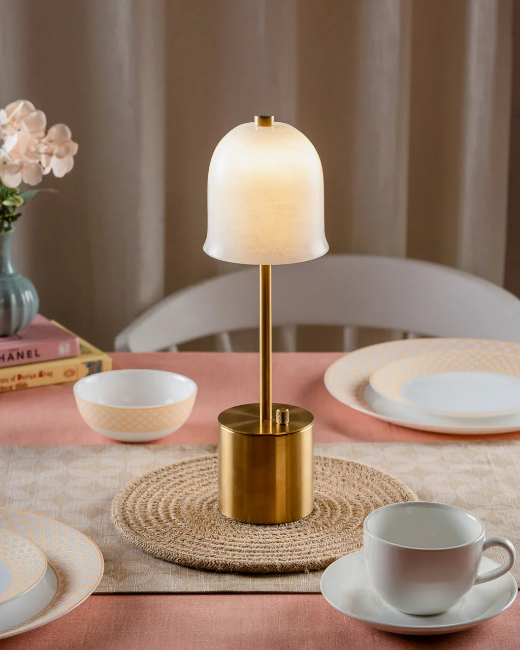 Bell Marble | Steel | Table lamp