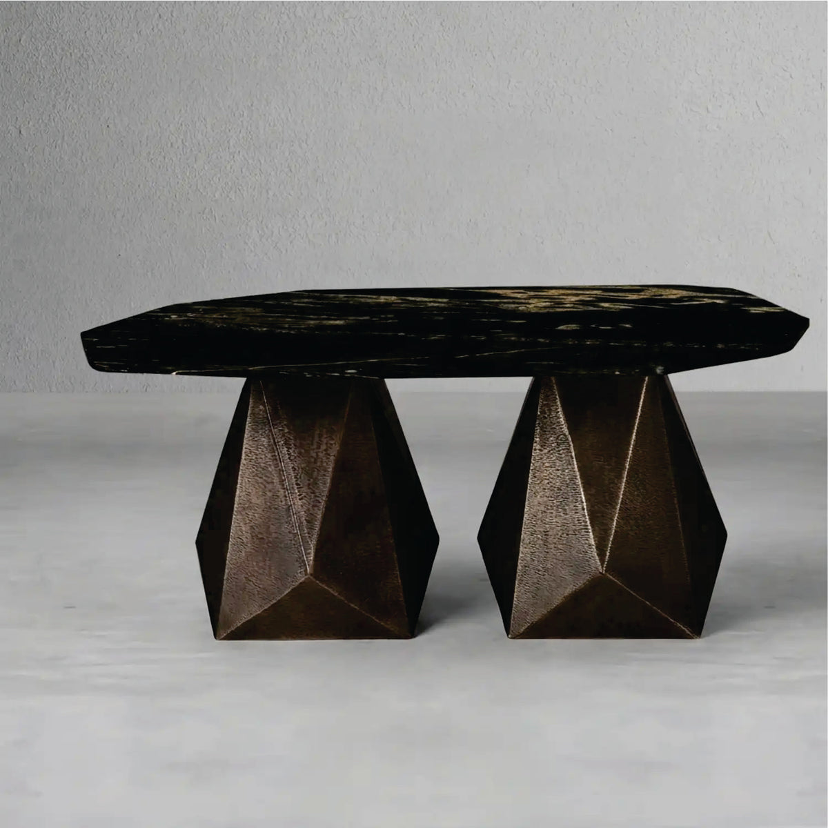 Facet Marble Coffee Table