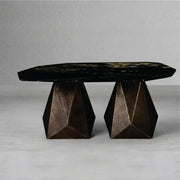 Facet Marble Coffee Table