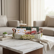 Cane Storage Basket | Handwoven Organizer Tray for Home Décor & Serving
