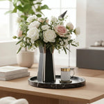 Nordic Elegance Glass Flower Vase | Premium Decorative Vase for Modern Home Décor