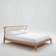 Casdor Solid Ash Wood King Size Bed