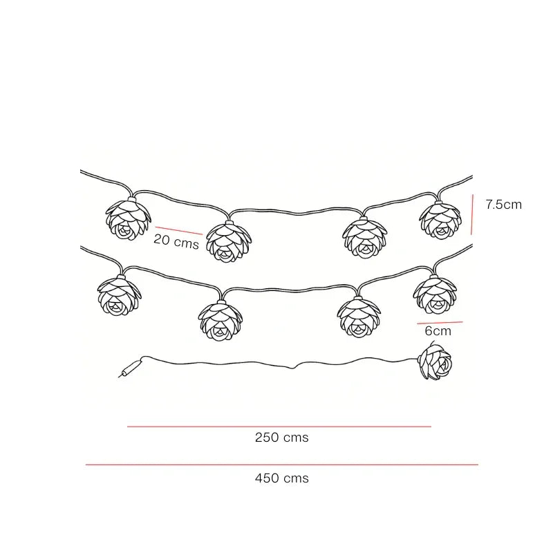 Lush Bloom String Light