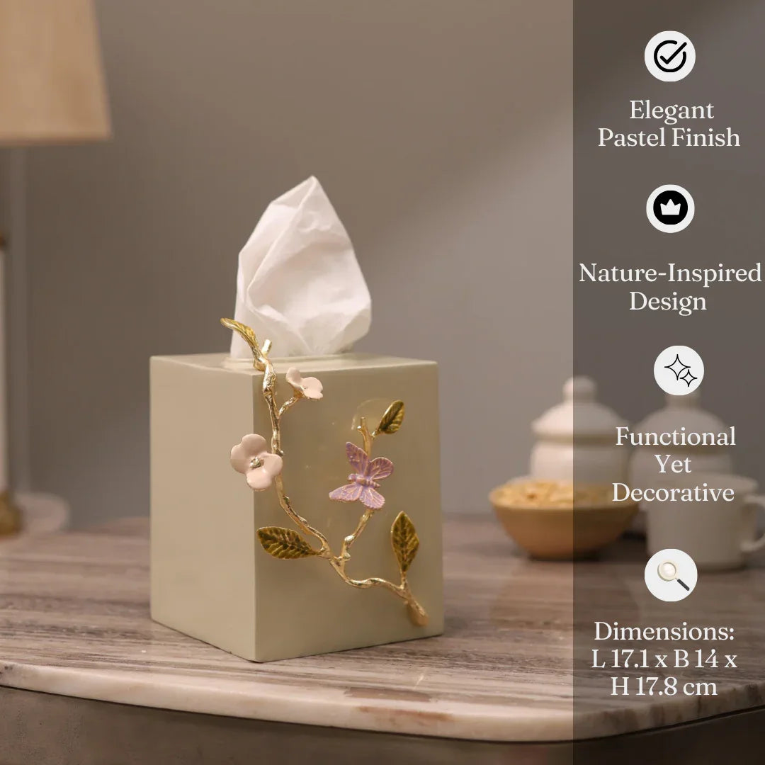 Rosaline Tissue Holder