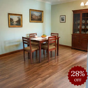 4 Seater Dining Set | Solid Acacia Wood Dining Table with 4 Chairs