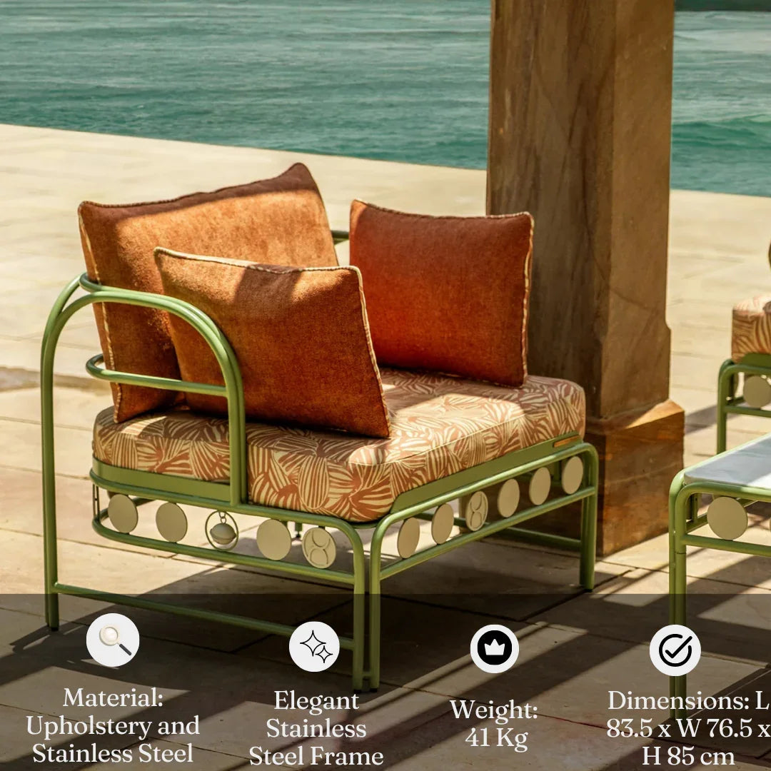 Dastoori Outdoor Single Seater Sofa