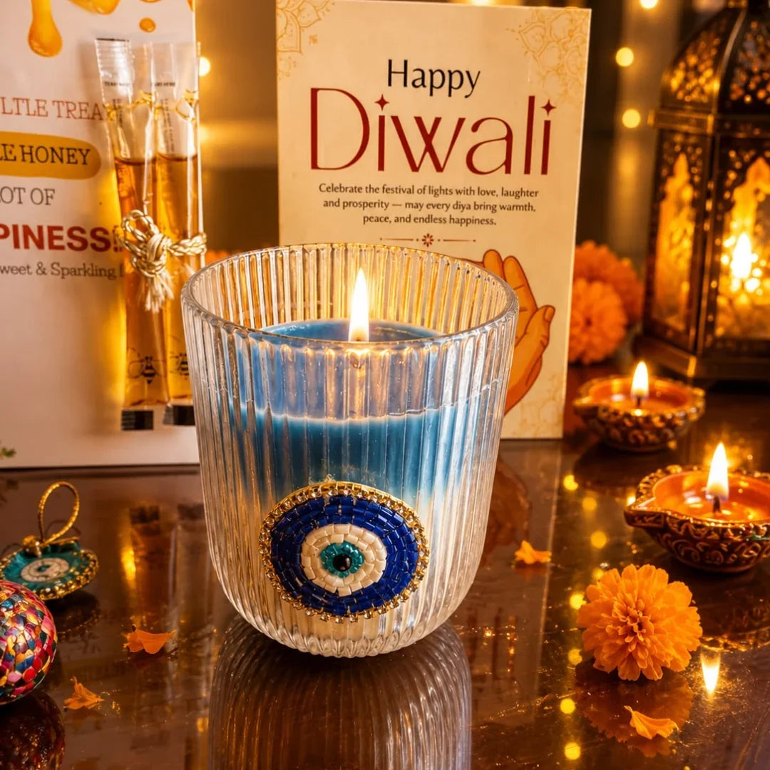 Nazar Glow Diwali Candle Gift Hamper