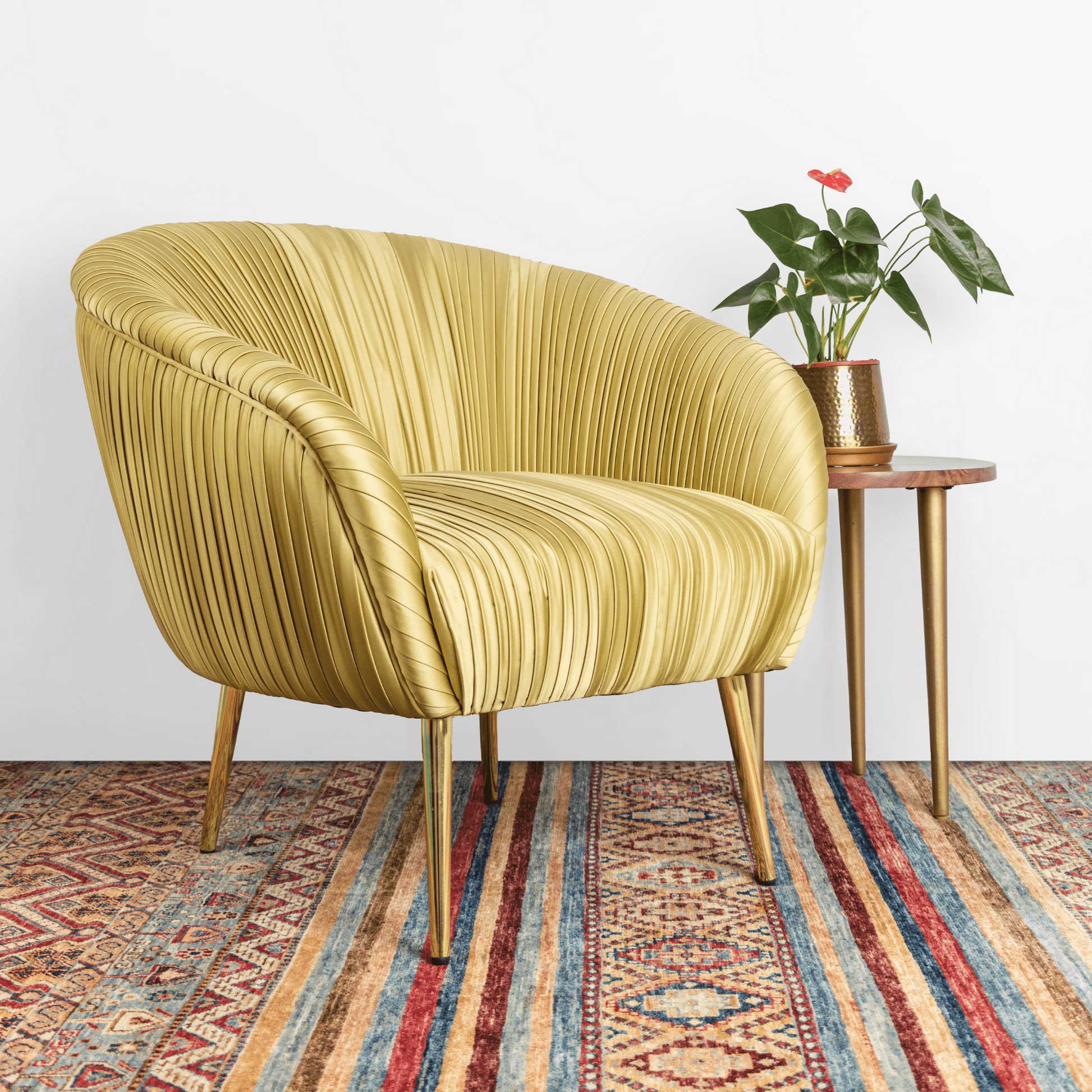 Pretty in Pleates Chair