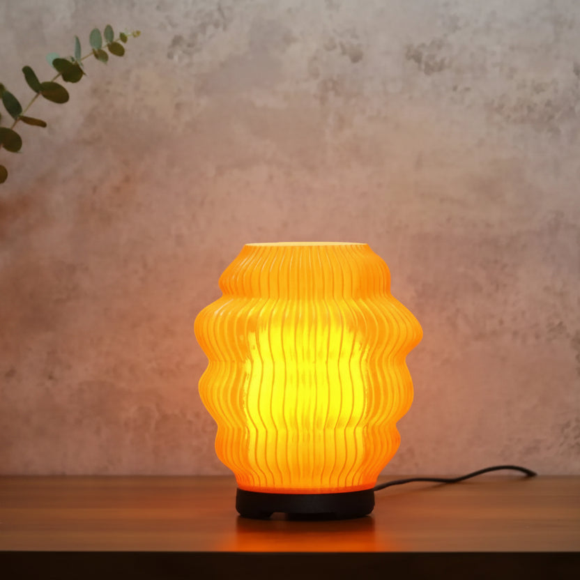 Lava Bloom Table Lamp for Living Room | Designer Night Lamp