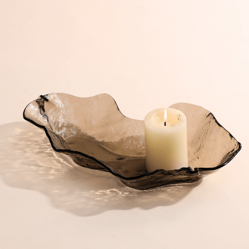 Lava Glass Bowl | Decorative Bowl for Home Decor| Serving Bowl