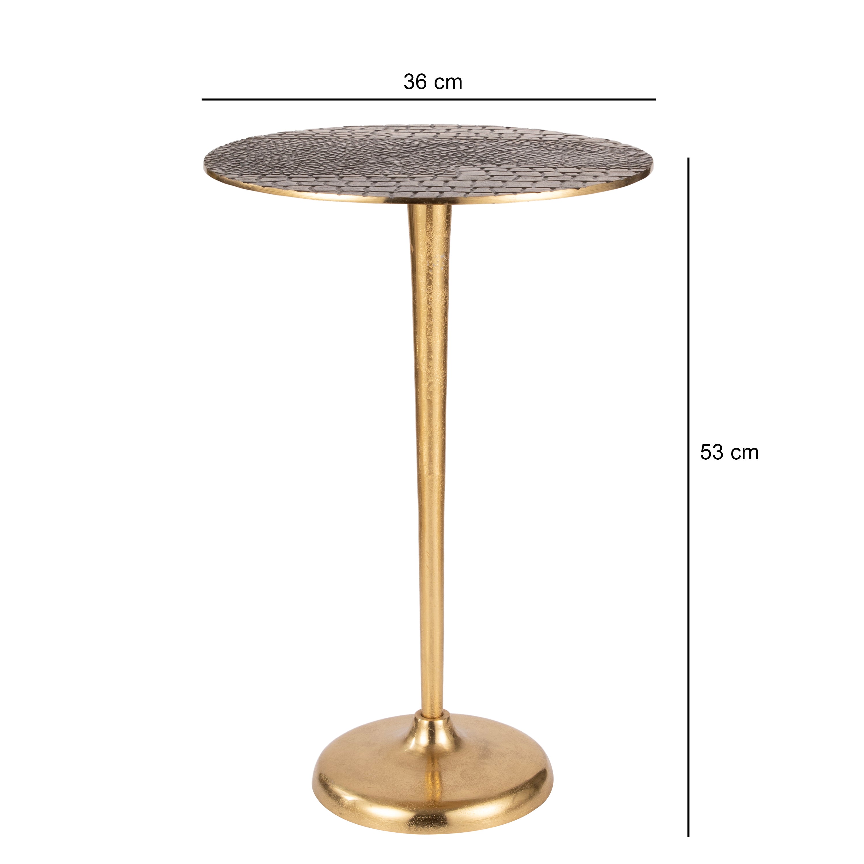 The Noir Regalis Side Table