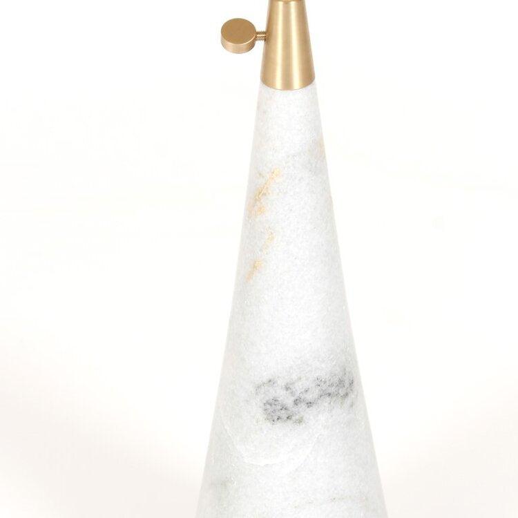 Cone Table | Marble,Brass ,Mild Steel