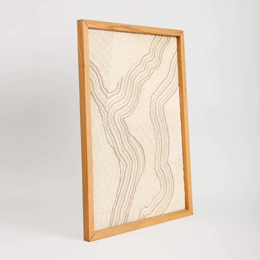 Walter Embroidered Rectangle Wall Art