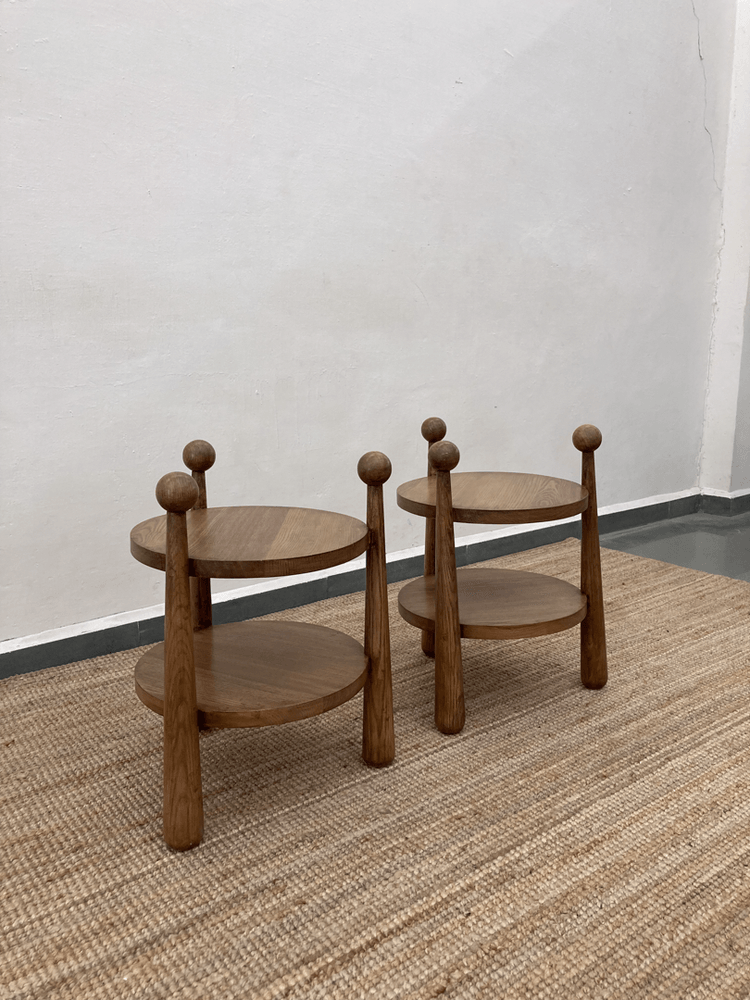 Philia Side Table | Solid Ash Wood