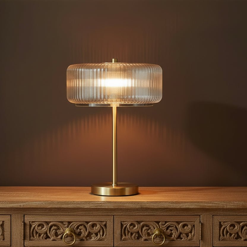 Golden Halo Table Lamp