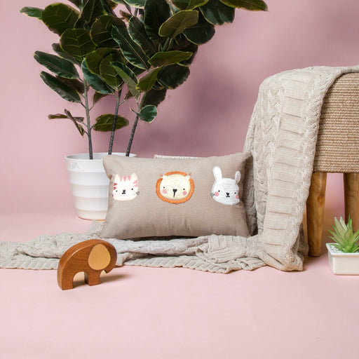Buy Cushion cover - Baby Zoo by Chann Studios on IKIRU online store
