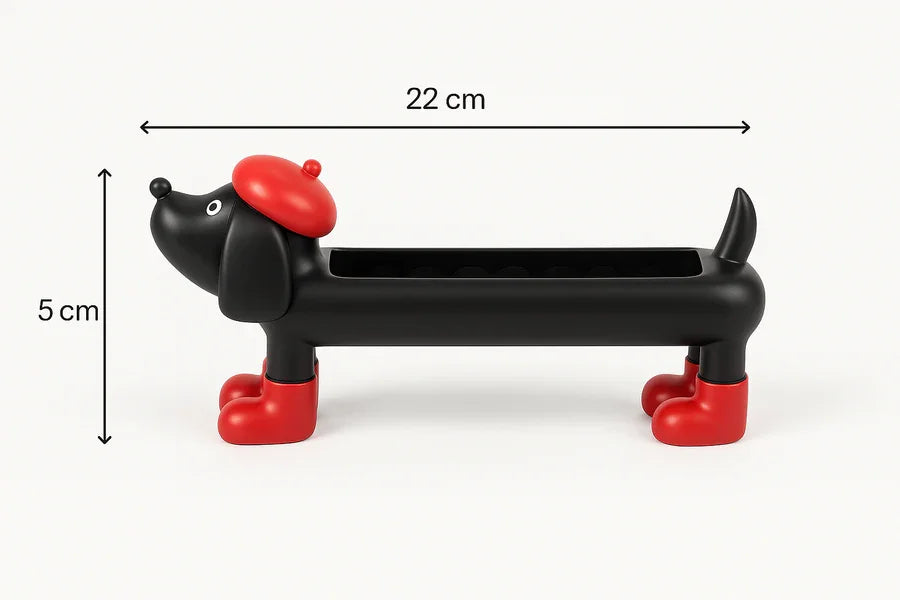 Resin Dog-Shaped Ring Organizer |,Jewelry Holder for Rings