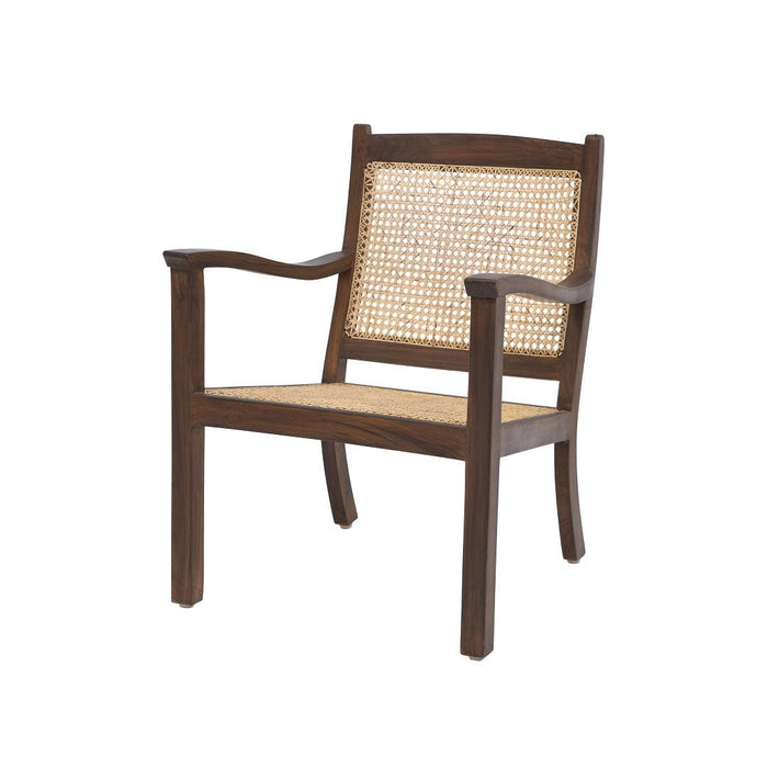 Aaraam Cane Armchair | Unique Design & Wooden ArmChair for Living Room