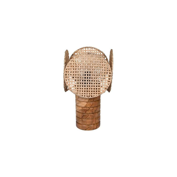 Ahoto Cane Table Lamp | Eco-Friendly Rattan Desk Lamp