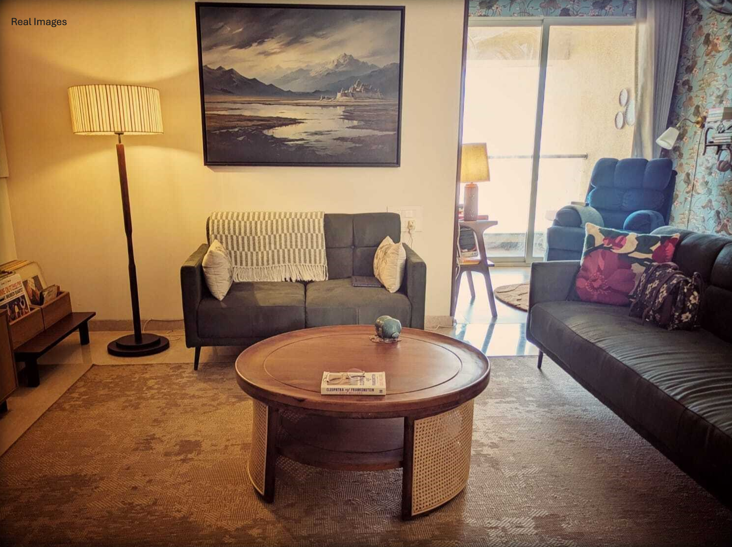 Pluto Solid Mango Wood Center Table | Coffee Table for Living Room