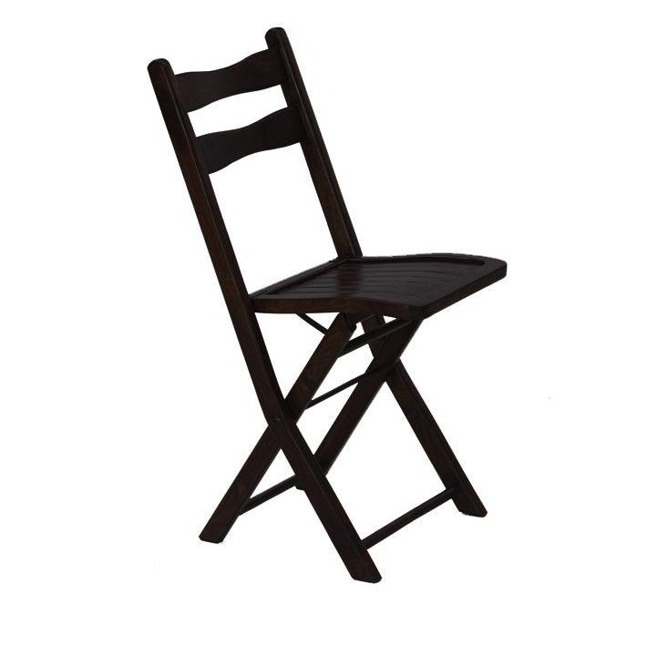 Sheesham Wood Folding Chair | Solid Wood Chair | Dining Chair | Outdoor Chair For Adults