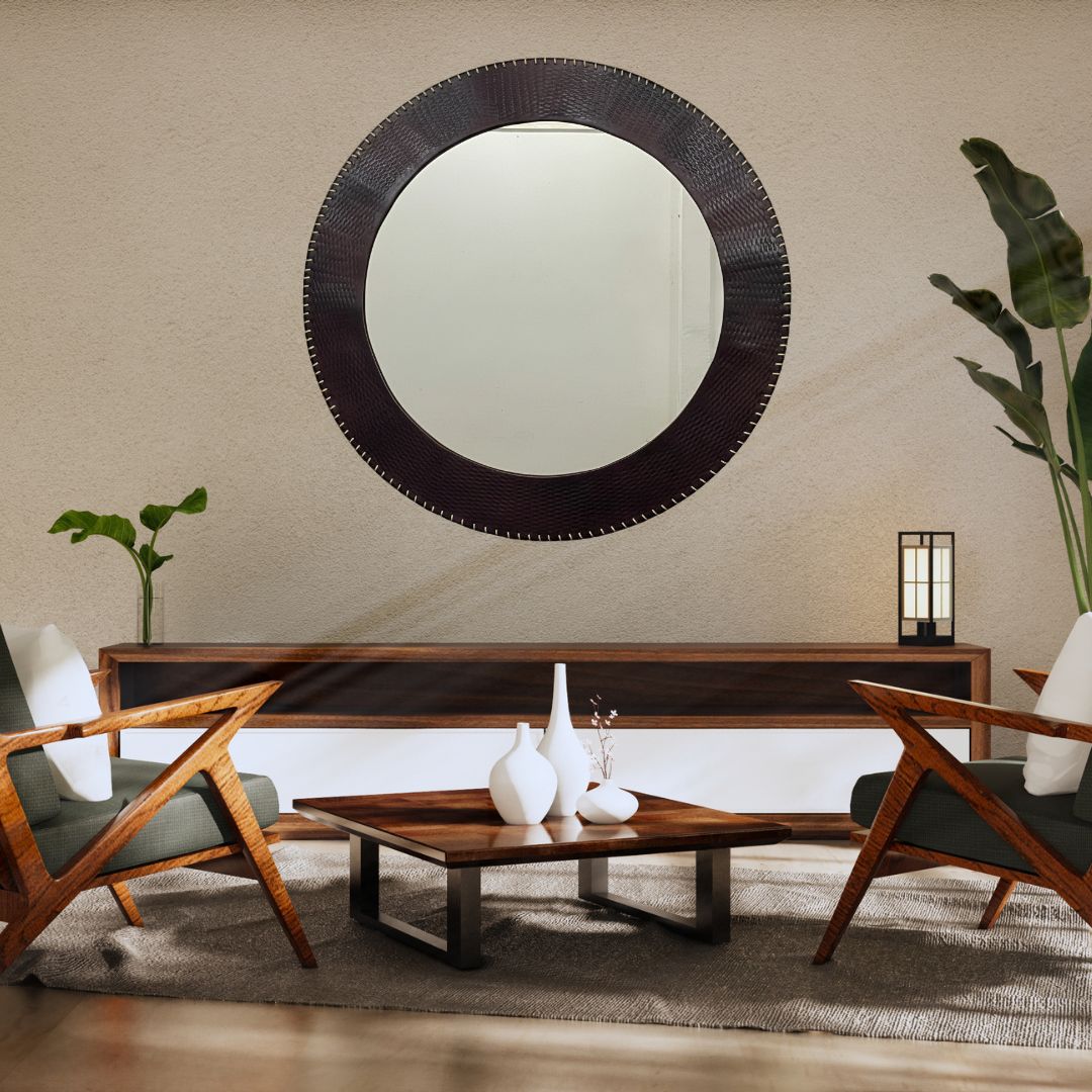 Sienna Round Mirror