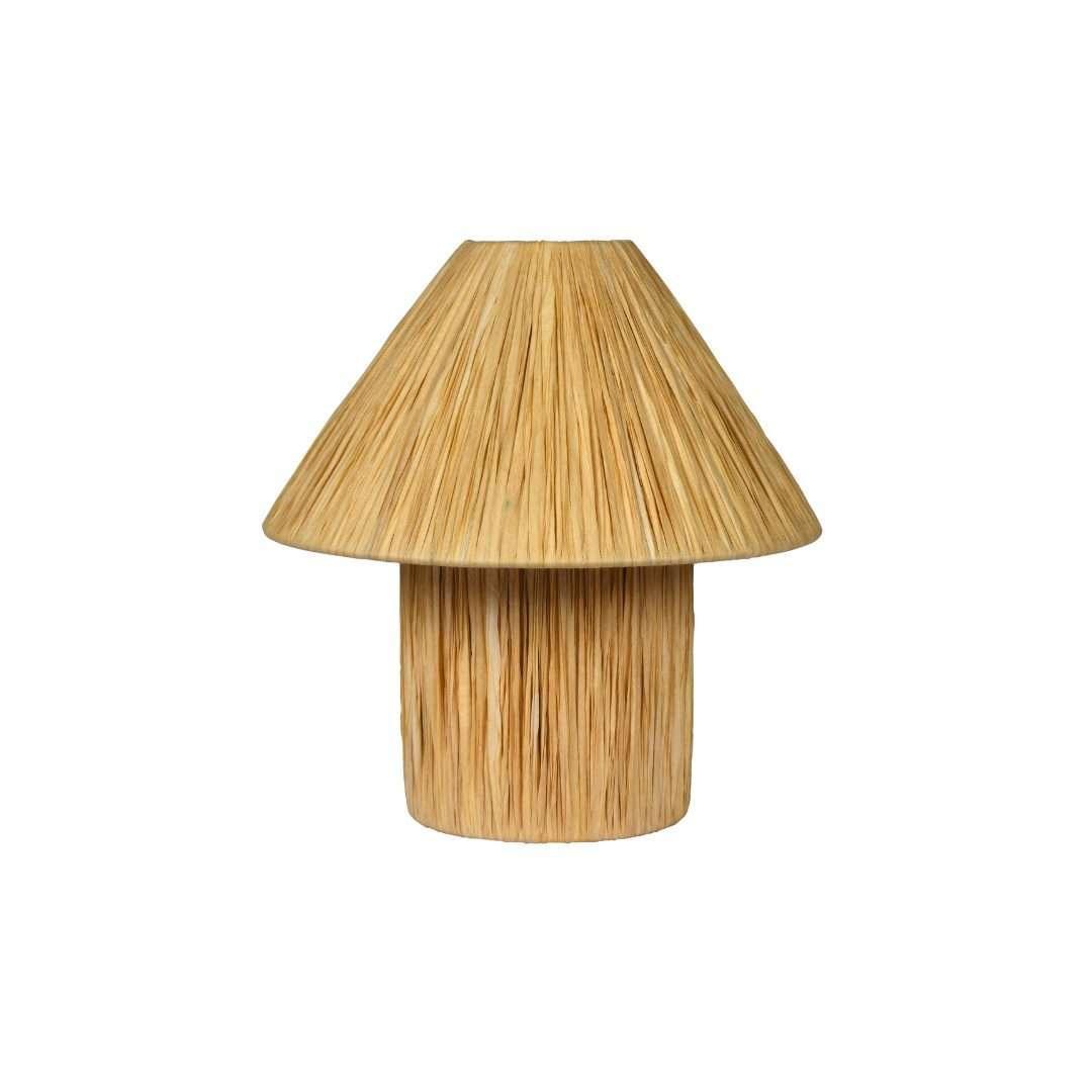 Nsong Rafia Table Lamp |  Elegant Design Small Boho Table Lamp