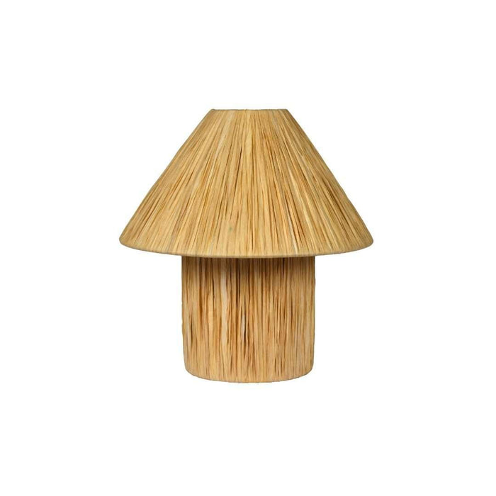 Nsong Rafia Table Lamp |  Elegant Design Small Boho Table Lamp