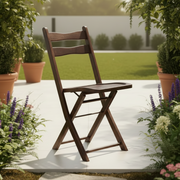 Sheesham Wood Folding Chair | Solid Wood Chair | Dining Chair | Outdoor Chair For Adults