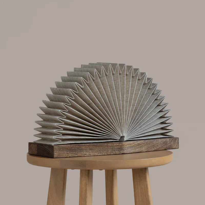 Linen Book Lampshade | Functional & Stylish Lamp for Study Tables and Workspaces