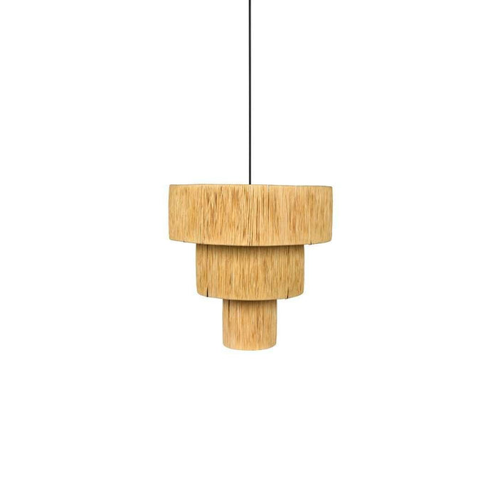 Noklak Rafia Pendant Lamp | Handcrafted Raffia Ceiling Lamp