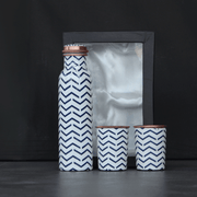 Printed Copper Bottle Set & Tamba Bottle Set for Drinking | Stylish Office Carrying Bottles