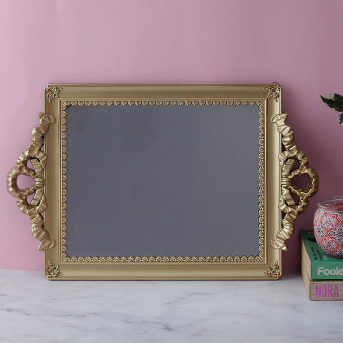 Antique Decorative Mirror Tray