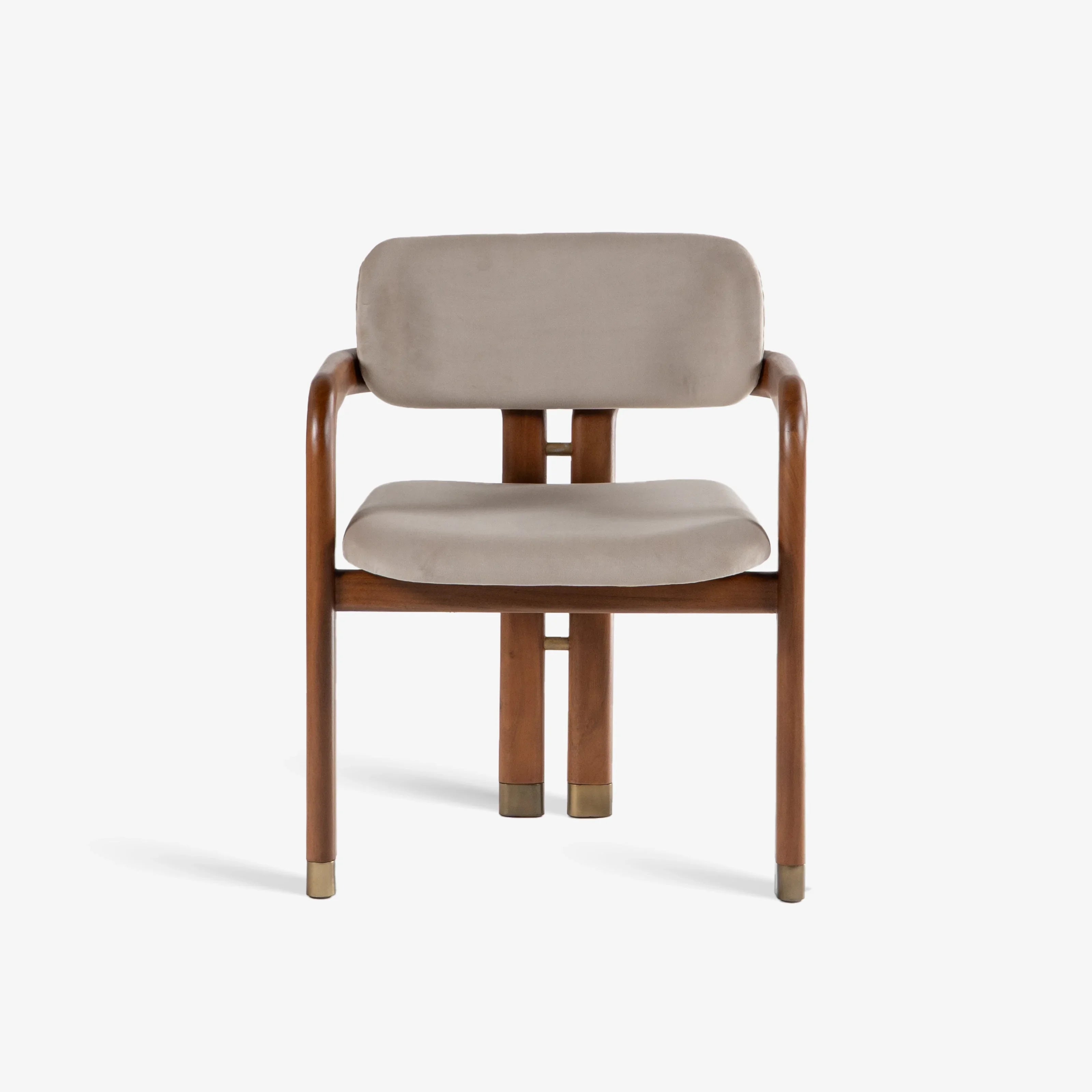Aris Chair | Acacia Wood and Mild Steel