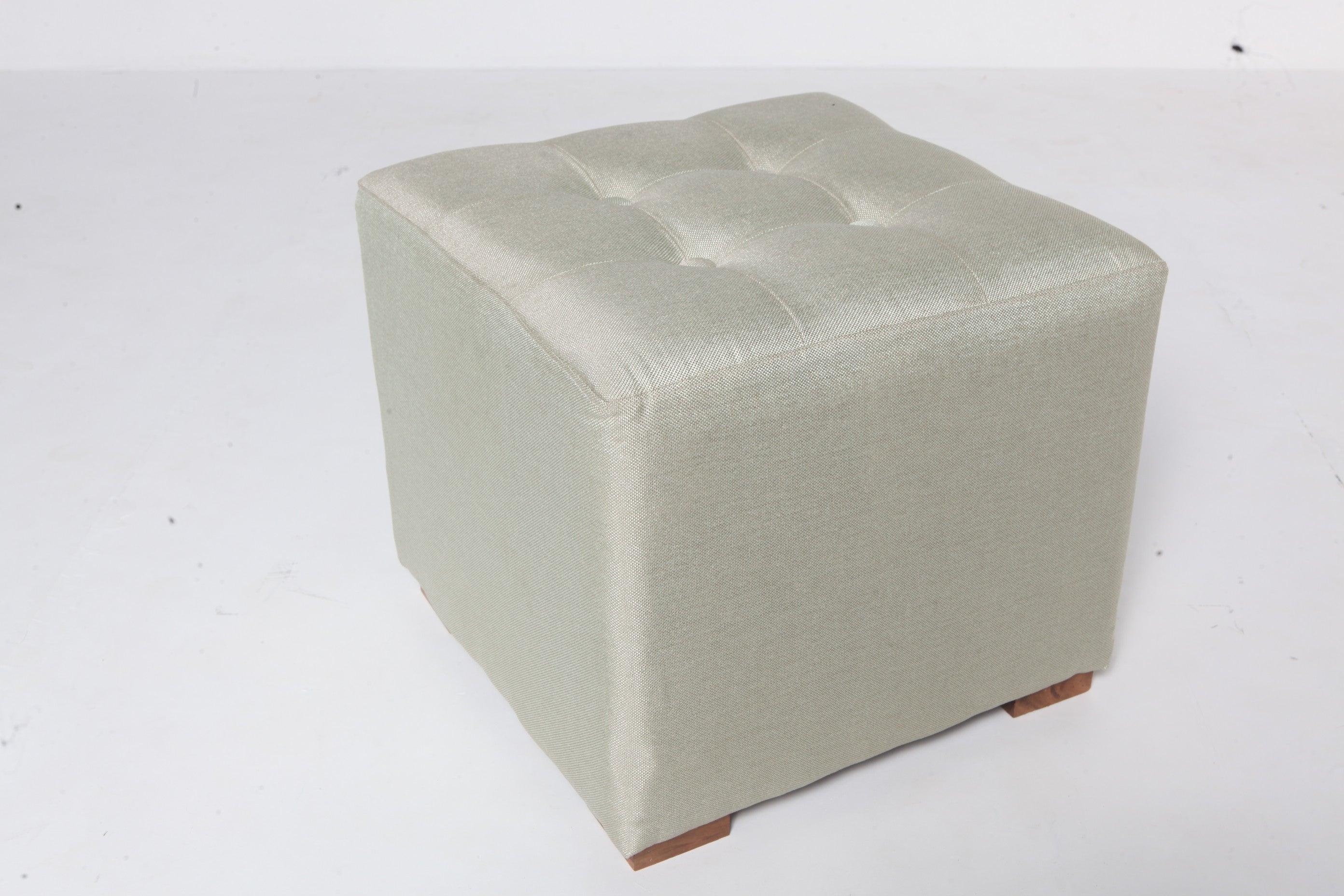 Harry 3-Seater Fabric Ottoman (Sylvan Green)