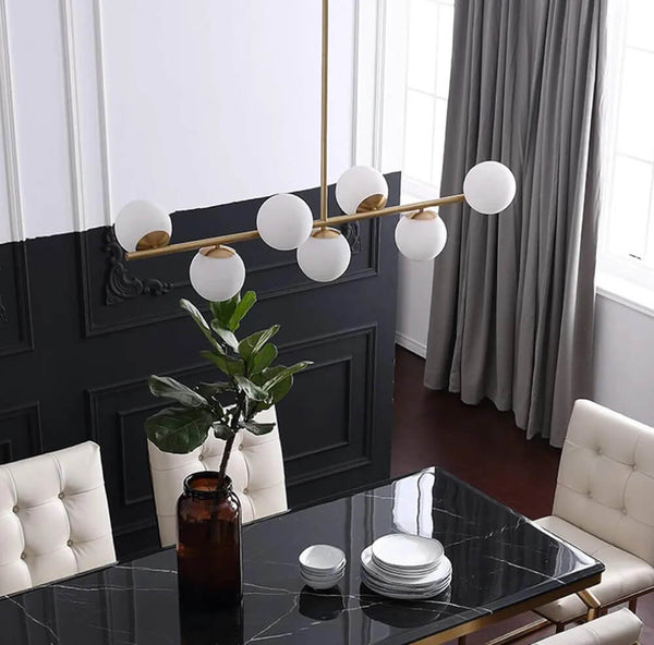Modern Glass Chandelier | Hanging Lights For Living Room