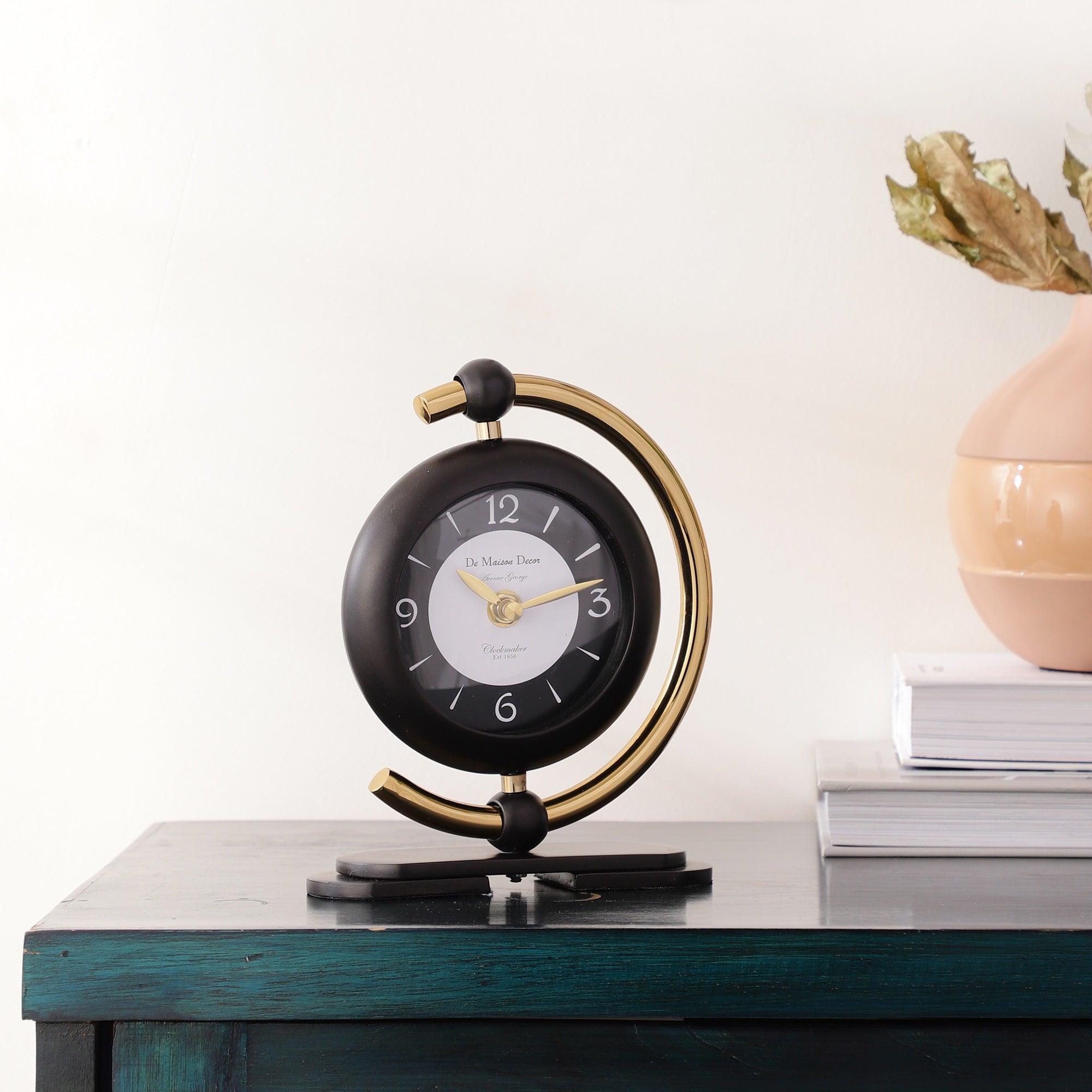 Aleksi 3 Mini Clock | Vintage Alarm Clock For Home & Office Decor