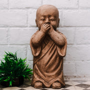 Baby Monk Sculpture | Serene Meditation Idol for Home & Garden